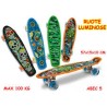 Skateboard ruote led multicolor max 100 kg