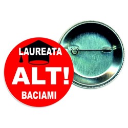 Spille personalizzate ( laureata alt baciami)