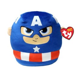 SQUISH A BOOS TY CAPTAIN AMERICA 22 CM