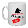 Tazza in ceramicacon frase: sconti natalizzi. fratello in saldoM 8x10