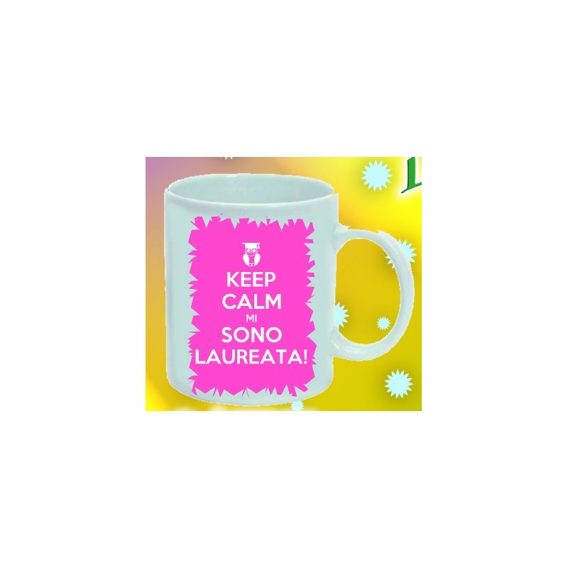 Tazza laurea Keep calm