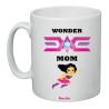 Tazza mug in ceramica cm 8x10 festa della mamma con stampa wonder mom