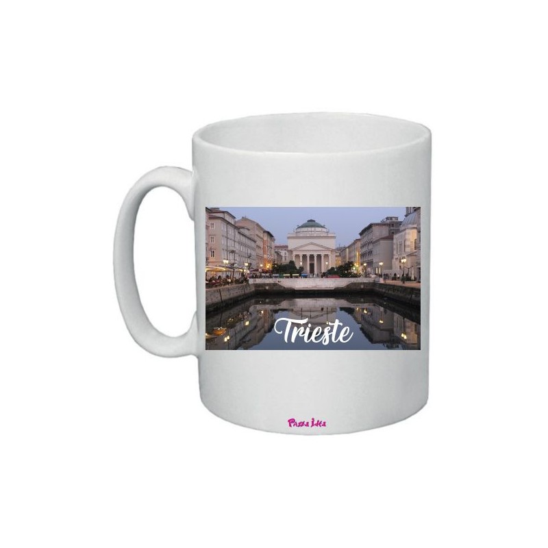 Tazza mug in ceramica misura 8x12 con stampa fotografica Trieste