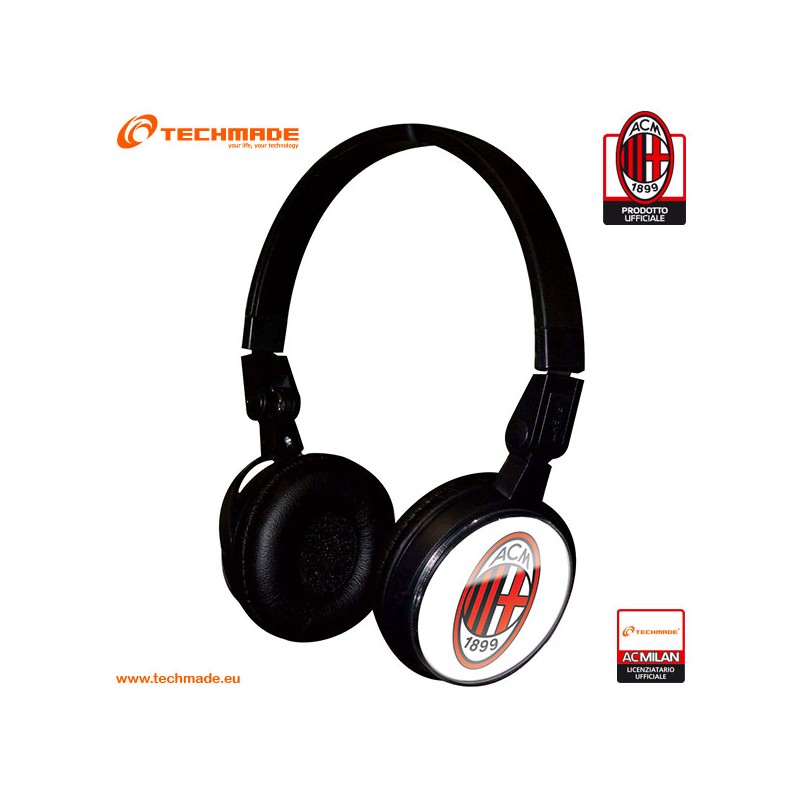 TECHMADE CUFFIE UFFICIALI AC MILAN,INTER,JUVE