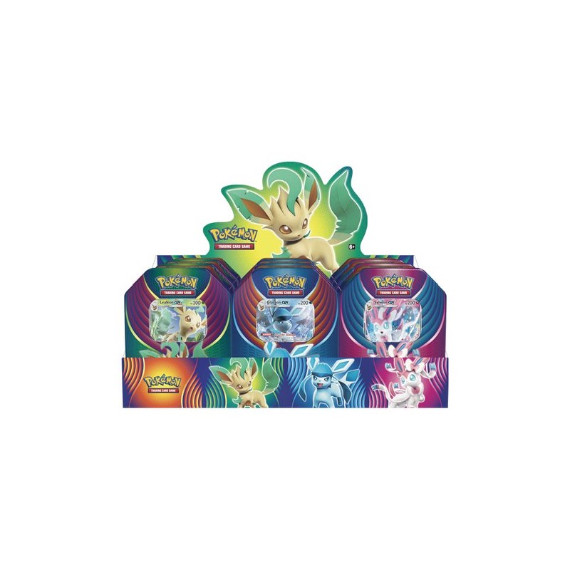 Tin set pokemon assortiti  gx + v irresistibili