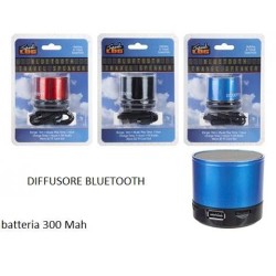 Travel bluetooth fm radio speaker in blister