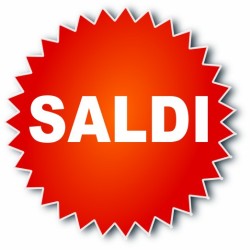 ADESIVO PER VETRINA SALDI...