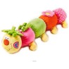 Venturelli Bruco peluche Pupazzo Palla Morbida Gommosa Prima Infanzia Giocattolo con sonaglio cm 50x16