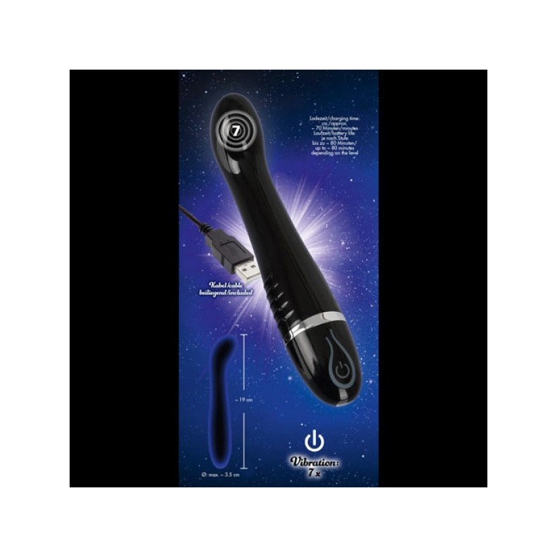 Vibratore night light cm 19 ricarica usb