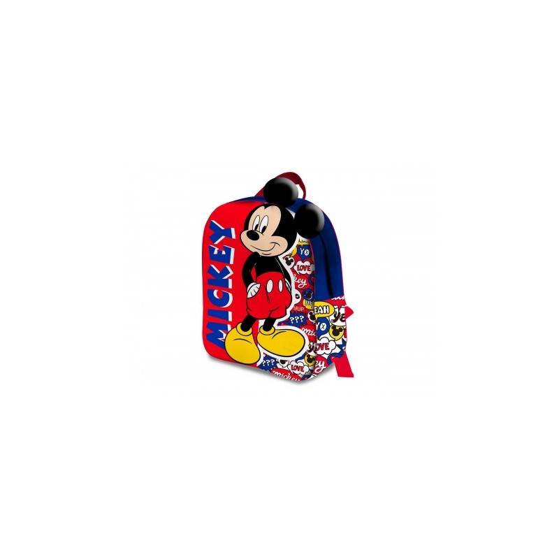 Zainetto bimbo mickey mouse misure  L 21 x H 27 x W 8,5 cm