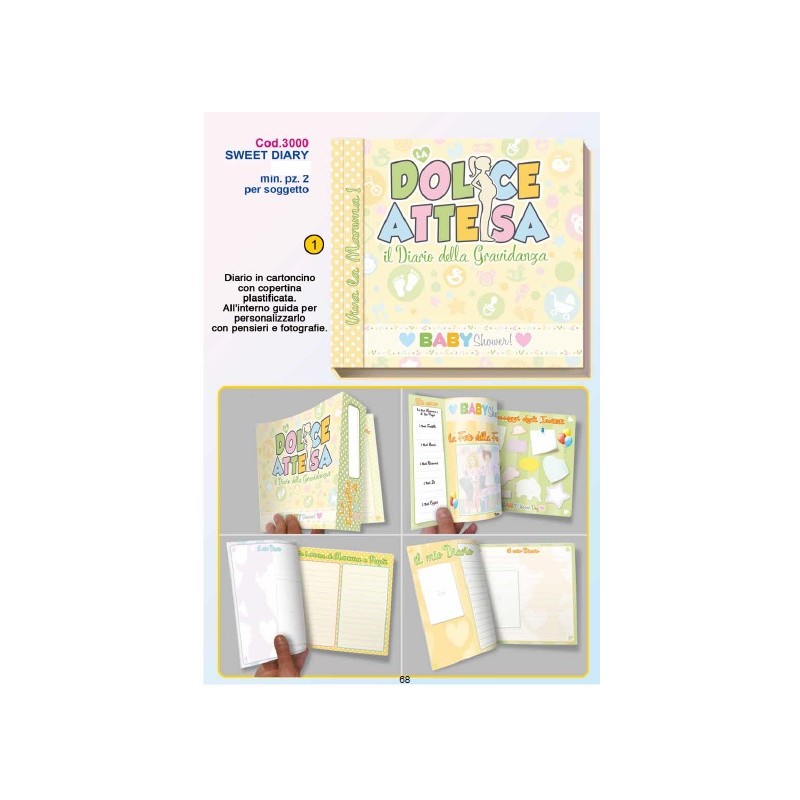 SWEET DIARY minimo pezzi 2