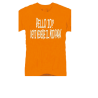 t-shirt baby frase divertente "bello io?"