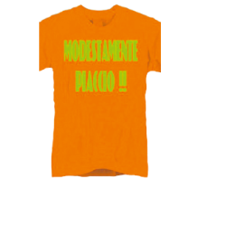 t-shirt baby frase divertente "modestamente piaccio"