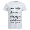 t-shirt con frase . non posso piacere a chiumnque... taglie assortite S-M-L-XL-XXL