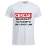 t-shirt con frase .cercasi bancomat... taglie assortite S-M-L-XL-XXL