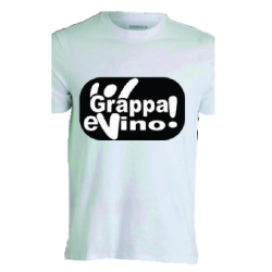 t-shirt con frase GRAPPA E...