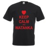 t-shirt con frase spiritosa .calm e watanka.  taglie assortite S-M-L-XL-XXL