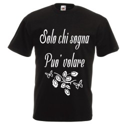 t-shirt cotone con scritta...