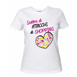 t-shirt donna con scritta...