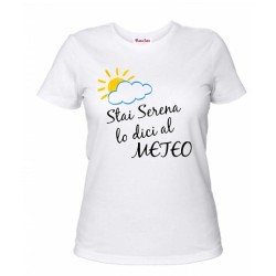 T-shirt donna con scritta...