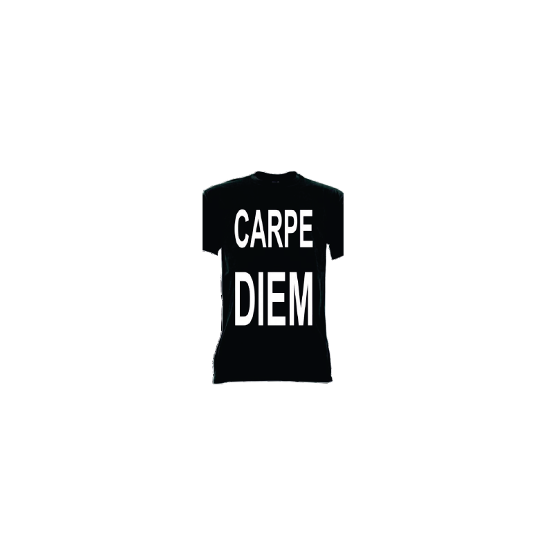 t-shirt frase spiritosa .carpe diem.  taglie assortite S-M-L-XL-XXL