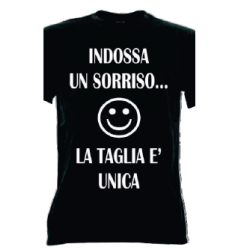 t-shirt frase spiritosa...