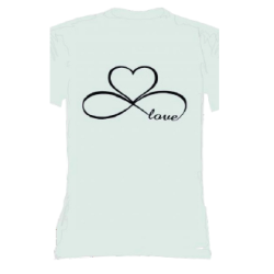 t-shirt frase spiritosa .love. taglie assortite S-M-L-XL-XXL