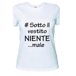 t-shirt frase spiritosa...