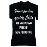 t-shirt frase spiritosa .vorrei perdere qualche chilo ma non posso perchè non perdo mai. taglie assortite S-M-L-XL-XXL