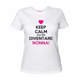 t-shirt girocollo keep calm...