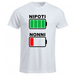 t-shirt girocollo nipoti nonni