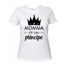 t-shirt girocollo nonna di...