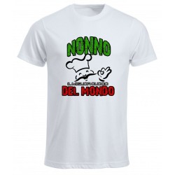 t-shirt girocollo nonno il...