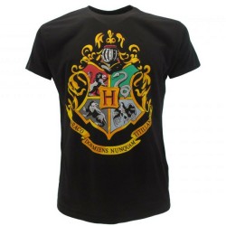 t-shirt harry potter nera -...