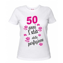 t-shirt in cotone donna 50...