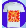 T-shirt in poliestere compleanno 70 anni