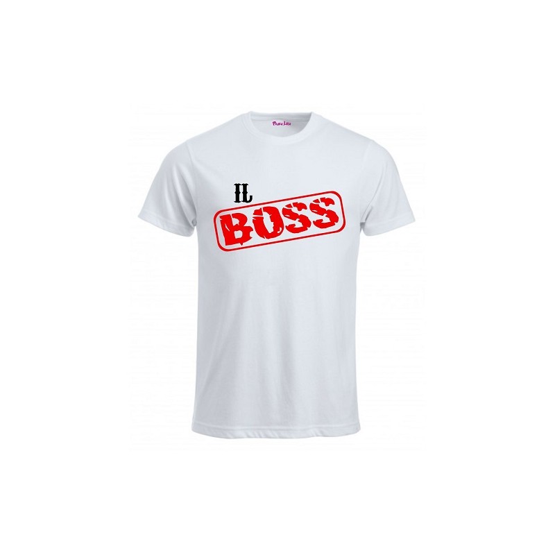 T-Shirt insegnanti con frase simpatica Il Boss