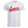 T-Shirt insegnanti con frase simpatica Il Boss