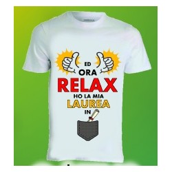 T-shirt laurea in...