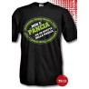 t-shirt m/c frase spiritosa "non è pancia.." TG M- L-XL-XXL