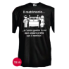 t-shirt m/c frase spiritosa . Il matrimonio. TAGLIE ASSORTITE S-M-L-XL-XXL