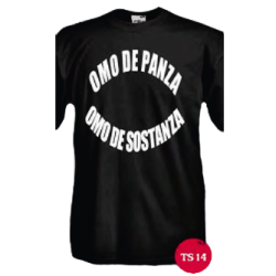 t-shirt m/c frase spiritosa...