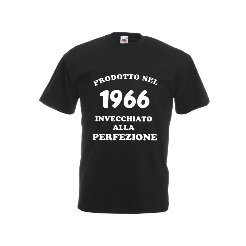 t-shirt m/c frase spiritosa . Prodotto nel 1966. TAGLIE ASSORTITE S-M-L-XL-XXL