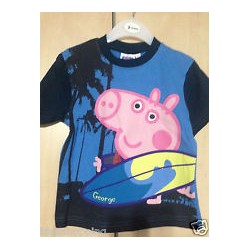 T-SHIRT PEPPA PIG TAGLIE 2-3-4-5-6 ANNI 15 PEZZI ASSORTITE