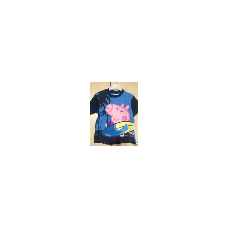 T-SHIRT PEPPA PIG TAGLIE 2-3-4-5-6 ANNI 15 PEZZI ASSORTITE