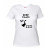 t-shirt uomo o donna con scritta keep calm