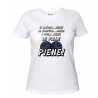 t-shirt uomo o donna con scritta palle piene