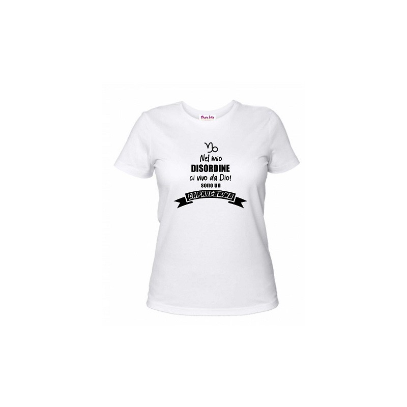 t-shirt uomo o donna segno capricorno