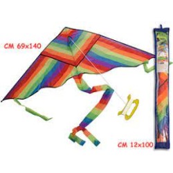 Aquilone arcobaleno cm 140x69