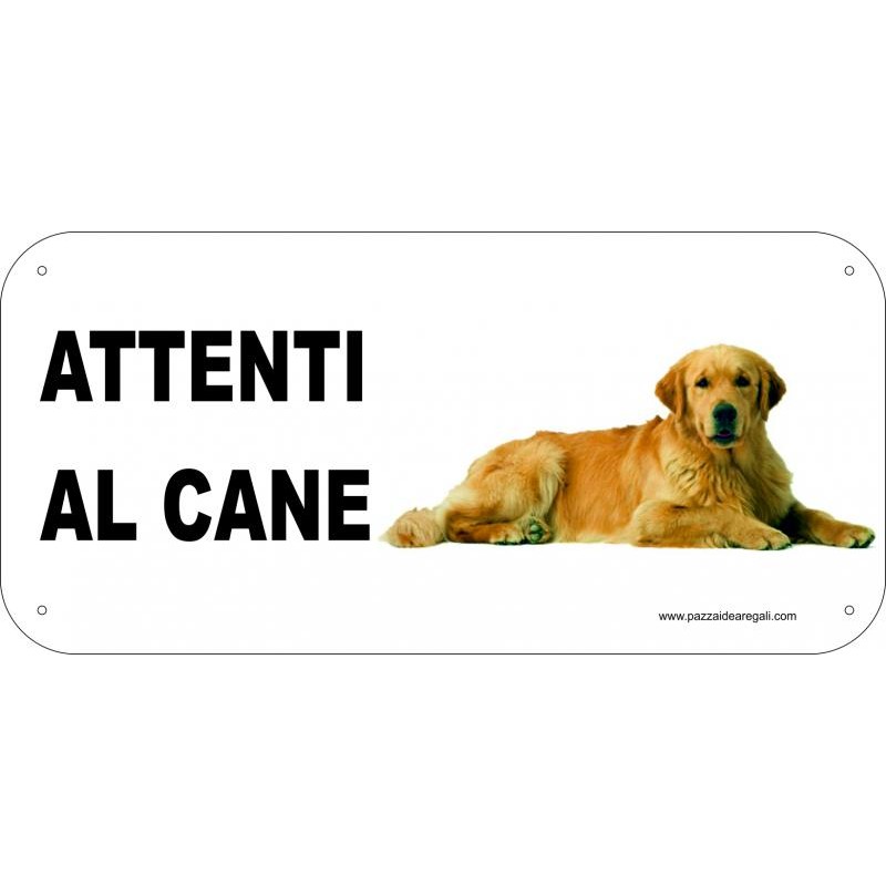 Targhette in metallo personalizzate ( attenti al cane)